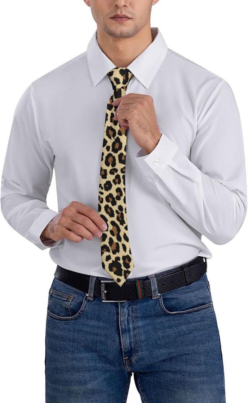 Yilad Tie for Men and Boy Novelty Fun Full Print Men's Necktie Skinny Fashion Narrow Wide - Image 4
